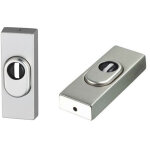 Abus ? prot�ge cylindre blind� 316 alu ? r�sistance � l'arrachement, per�age et casse ? dimensions h ...