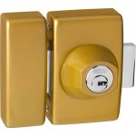 Abus - verrou de porte � cl� v83 cylindre 45mm diam�tre 23mm