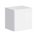 Ac - deco - armoire suspendue switch sw 5 - l 30 x p 25 x h 30 cm - blanc - livraison gratuite