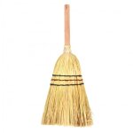 Ac - deco - balai � main - l 4, 8 x l 21 x h 48, 2 cm - paille - livraison gratuite