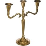 Ac - deco - bougeoir mtal dor h27cm - atmosphera crateur d'intrieur