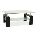 Ac - deco - table basse double niveau - lisa basic ii - 100 x 60 x 55 cm - couleur wengé - livraison ... Ac - deco - table basse double niveau - lisa basic ii - 100 x 60 x 55 cm - couleur wengé - livraison ...