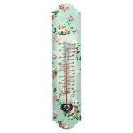 Ac - deco - thermomtre imprim roses 30cm