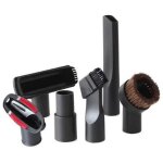 Accessoires pour aspirateur 32 mm, ensemble de brosse, suceur plat avec adaptateur de tuyau de 35 mm ...