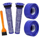 Dyson v8 hepa arri�re filtre 967478 - 01 accessoire pour aspirateur sans sac compatible