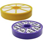 Accessoires d'aspirateur - kit de filtres avant et arrire pour remplacement d'aspirateur  moteur suprieur ...