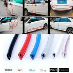 Autre accessoire, bandes de protection anti - frottements en caoutchouc pour porte de voiture, 5m, moulage ...