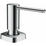Hansgrohe - accessoires - distributeur de savon liquide mural a71, 500 ml, chrome 40468000