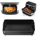 Accessoires pour friteuse � air chaud, plateau en silicone pour ninja foodi flex 10, 4 l af500eu, plateau ...