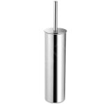 Accessoires en inox - balayette de toilette avec support, inox brillant slzn 19 - sanela