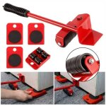 Fitags - accessoire de levage, kit de deplace meuble lourd sans effort, deplace meuble a roulette, 1 ...