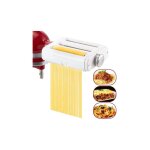 Snq - accessoire pour machine  ptes pour batteurs sur socle kitchenaid, ensemble 3 en 1 comprenant ...