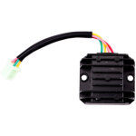 Accessoires pour motos tout - terrain / quads : r�gulateur de tension redresseur gy6 12 v � quatre broches ...