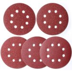 Accessoire pour une ponceuse 100 pi�ces papier abrasif ponceuse excentrique 125 mm velcro, disques de ...