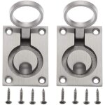 Accessoires de quincaillerie anneau de traction carr pour yacht avec 8 clous