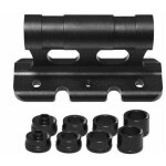 Alovez - accessoires pour remorque, support de fourche de vlo  travers le support d'essieu pour 5x100mm ...