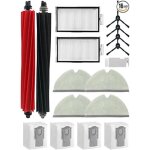 Accessoires pour robots aspirateurs roborock q5 pro / q8 max : filtre, brosse lat�rale principale, sac ...