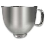 Accessoire pour robot p�tissier kitchenaid kaishanyi chef k5thsbp : bol m�langeur en acier inoxydable ...