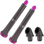 Accessoires compatibles avec s�che cheveux dyson 2 bigoudis de 20 mm + 2 adaptateurs, pour coiffures ...