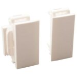 Accessoire soluclip pour goulotte � clippage direct mosaic blanc antimicrobien legrand 075736