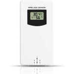 Vurahome - accessoires de station m�t�o, capteur de remplacement ext�rieur de moniteur de temp�rature ...