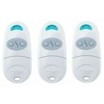 Accessoire pour telecommande came top432na 3 pieces. frequence de code fixe 433, 92 mhz.