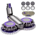 Accessoire de t�te de balai �lectrique compatible avec les aspirateurs dyson v6, v7, v8, v10 et v11, ...