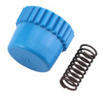 Accessoires de t�te de coupe pour d�broussailleuse t25 - couverture bleue et ressort tt25 - compatible ...