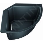 Blanco - accessoires - vide - sauce d'angle, noir 235866