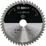 Bosch - accessories 2608837710 lame de scie circulaire au carbure 190 x 30 mm nombre de dents: 48 1 pc(s) ...