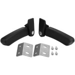 Kit de valise arrire pliable pour moto avec accoudoir - compatible bmw, yamaha, ktm - bote de rangement ...