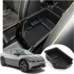 Accoudoir central kia ev6 avec rangement multifonctionnel et organisateur int�gr� (noir)