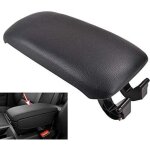 Accoudoir de voiture pour console centrale a3 8p 2003?2012 en cuir pu avec clip de remplacement