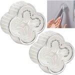 Accroche torchon cuisine porte crochet - jeu de 2 pi�ces, couleur transparente, adh�re parfaitement � ...