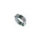 Ace - lot de 10) collier de serrage � deux oreilles - acier zingu� 14 - 17 mm