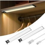 Aceyoon 6000k lampe led 4 modes, lot de 2 reglette led cuisine luminosit� r�glable 3 couleurs eclairage ...