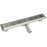 Acezanble - caniveau de douche italienne en acier inox siphon sol d'évacuation pour salle de bain rectangulair ... Acezanble - caniveau de douche italienne en acier inox siphon sol d'évacuation pour salle de bain rectangulair ...