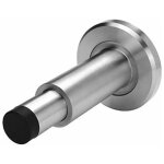 Acier inoxydable 304 r�glable extra - long arr�t de porte en caoutchouc protection poignee porte butoir ...