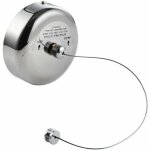 Acier inoxydable r�tractable �tendoir � vetements extensible poli chrom� s�choir � linge corde r�glable ...