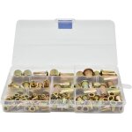 Acier rivet rivets inserts �crous - assortiment inoxydable �crou outil plat d'�crous aveugles ensemble ...