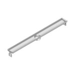 Aco - flexdrain e showerdrain inox caniveau de douche sans flasque 887mm (hors grille / botier de bonde ...