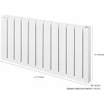 Acova - radiateur lectrique connect  inertie fluide 2000 w alcantara