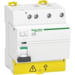 Schneider electric - acti9 iig40k - interrupteur diffrentiel tte de groupe - 3p + n 40a 30ma type ac ...