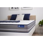 Actisom - matelas actilatex pur 90 x 190 cm latex et mmoire de forme - epaisseur:20cm