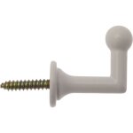 2 gonds anglais - blanc - 3cm