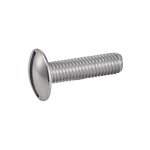 Acton - vis � m�taux t�te ronde large - poelier - fendue - inox a2 3x10 mm - bo�te de 200