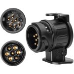 [jamais utilis�] adaptateur 13 broches vers 7 broches pour remorque prise 13 broches pour remorque de ...