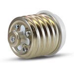 Adaptateurs pour ampoules base culot ip40 e40 vers e27
