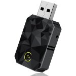 Adaptateur android auto sans fil & carplay sans fil, 2 en 1 pour adaptateur sans fil car play voiture ...