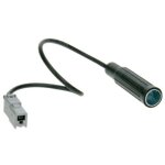 Adaptateur antenne din compatible avec kia hyundai honda